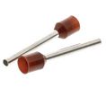 Ändhylsa, 1.5mm², Röd, 24.5mm, Paket med 100 delar