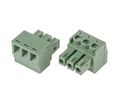 Pluggable Terminal Block, Right Angle, 8A, 125V, Pitch - 3.81mm, Poles - 3, Pack of 10 pieces