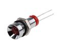 LED Indicator Pin Terminal Red DC 3.3V 8mm 80mcd