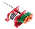 Brushed DC Motor with Gearbox 4:1 Spur 3V 260mA 1.07Nmm 52mm