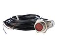 Photoelektrischer Sensor PNP 140mm 0.5ms 30V 100mA LED / Licht, rot Kabel, 2 m IP67