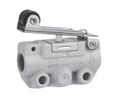 Roller Lever Pneumatic Manual Control Valve VM100 Series, R 1/8, 1/8