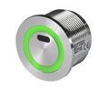 Touchless Pushbutton Switch, Vandal Proof Momentary Function 100 mA 42 VAC / 60 VDC IK06 / IP67