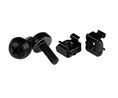 Screws and Cage Nuts, M5, 12mm, Steel, Pack of 100 pieces