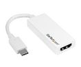 Adapter, USB-C Plug - HDMI Socket, 3840 x 2160, White