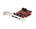 10-Gbit/s-PCIe-Karte 1x USB-C und 2x USB-A, 3x USB 3.1, PCI-E x4
