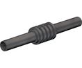 Test Adapter Banana Socket 4 mm - Banana Socket 4 mm 32A 1kVAC 1kVDC 63mm Black