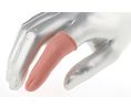 Pink Latex Finger Cots, Size 10, XL, 100 per pack, Pack of 100 pieces