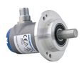 Rotary Encoder 16384 PPR 32V 8000min<sup>-1</sup> Clamping Flange IP65 / IP67 Cable Connection, 2 m WDGN