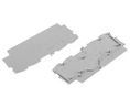 TOPJOB S, Serie 2002 End- und Zwischenplatte zur Verwendung mit Reihenklemmen der Serie 2002, Packung à 10 Stück