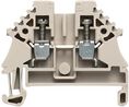 Terminal Block, Screw, Clamping Yoke, 2 Poles, 500V, 24A, 2.5mm², Dark Beige, Pack of 10 pieces