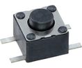 Tactile Switch 50 mA 12 VDC Momentary Function 1NO 1.57N SMD WS-TASV