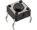 Kurzhubtaster 50 mA 12 VDC Tastend 1 Schliesser 1.57N Durchsteckmontage WS-TATV