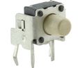 Tactile Switch 50 mA 12 VDC Momentary Function 1NO 2.55N Through Hole WS-TATU