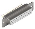 D-Sub Connector, Socket, DB-25, PCB Pins