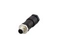 ifm electronic Industrial Circular Connector, Screw, M12 Connector, Plug, Male, IP67, E12 Series, Steckbuchse Anzahl Kontakte, 12A, 45V, IP67