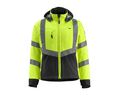 BLACKPOOL Yellow, White, Green, Black Men Hi Vis Softshell Jacket, L