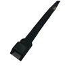 Cable Tie, 132mm x 9 mm, Black Nylon, Pk-100 132, Pack of 100 pieces