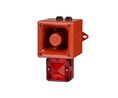 e2s AL105NX Series Red Sounder Beacon, 24 V, IP66, Wall Mount, 113dB at 1 Metre