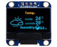 Midas 0.96in Yellow Passive matrix OLED Display 128 x 64pixels COB I2C Interface