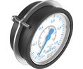 Festo G 1/4 Analogue Pressure Gauge 1bar Panel 63mm Outside Diameter