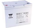 Batterie rechargeable, Plomb-Acide, 12V, 80Ah, Borne à vis, M6