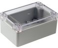 Plastic Enclosure 80x120x55mm Light Grey Polycarbonate IP65