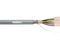 Multicore Cable, CY Copper Shield, PVC, 6x 0.25mm², 100m, Grey