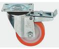 LAG Braked Swivel Castor Wheel, 400kg Capacity, 150mm Wheel, 150mm, 400kg