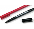 Marker Pen, Red, Permanent, Ultra Fine, 2pcs