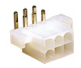 PCB Header, Male, 13A, 600V, Contacts - 6