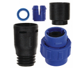 Circular Connector, Plug, 3 Contacts, 8A, 250VAC/VDC, IP69K