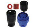 Circular Connector, Socket, 6 Contacts, 5A, 125VAC/VDC, IP69K