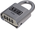 Combination Padlock, Heavy Duty, Die Cast, 50mm