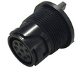 Circular Connector, Socket, 2 Contacts, 13A, 600VAC/VDC, IP66 / IP68 / IP69K