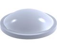 Rubber Feet, Hemispherical, 10x10x3.1mm, 65 Shore A, Clear