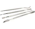 Set of 4 Spatulas, Stainless Steel
