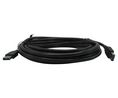 Cable, USB-A Plug - USB-A Plug, 5m, USB 3.0, Black