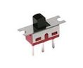 Slide Switch 3 Position SPDT Latched 6A 28VDC Solder Terminal THT Straight