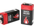 Primärbatterie, Alkali, E, 9V, Smoke Detector, Packung à 2 Stück