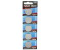Button Cell Battery, Lithium, CR2430, 3V, Pack of 5 pieces