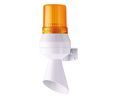 LED Buzzer KLL Orange Continuous 240VAC 92dBA IP43 Surface Mount
