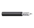 Koaksialkabel RG-214 PVC 10.8mm 50Ohm Sølvbelagt kobber Svart 25m