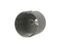 Wall Box INTEGRO Flush Mount 49 x 49mm Grey