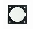Wall Rocker Switch Glossy INTEGRO 1x ON-OFF Flush Mount 16A 250V White
