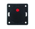 Wall Rocker Switch Matte INTEGRO 1x ON-OFF Flush Mount 16A 250V Anthracite