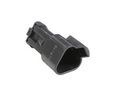 Housing, PX01, Receptacle, Black, Poles - 3