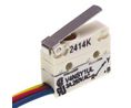Micro Switch, V4N, 5A, 1CO, 2.5N, Flat Lever
