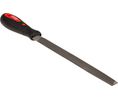 200mm, Second Cut, Half Round Engineers File With Soft-Grip Handle