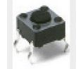 Keypad Switch 1 Switch SPST Momentary Tactile 0.05A 12VDC 2.55N 4 PCB Hole CNT Solder Terminal THT Straight, Pack of 1500 pieces